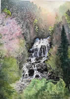 Beaver Brook Falls by Joanne D Donovan